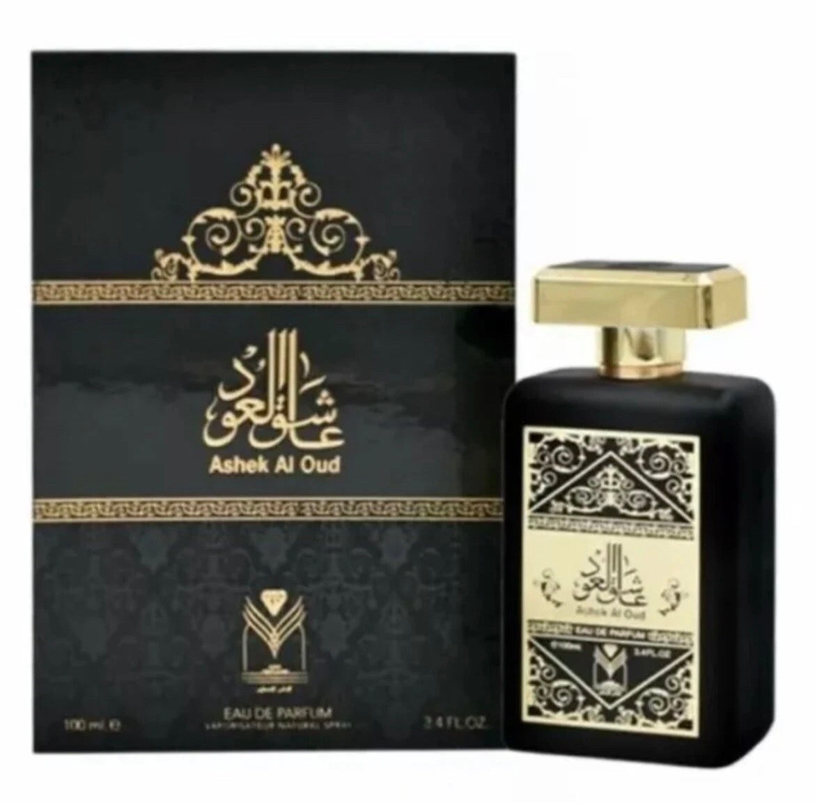 Almas Perfumes Ashek Al Oud EDP 3.4 Fl Oz | Unisex Spray