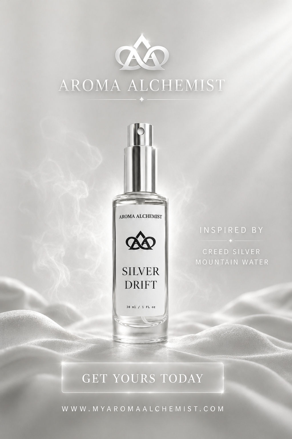 Inspired by Creed Men/Women/Unisex - Fragrance Oil / Spray - 1 Fl oz (30 ml)