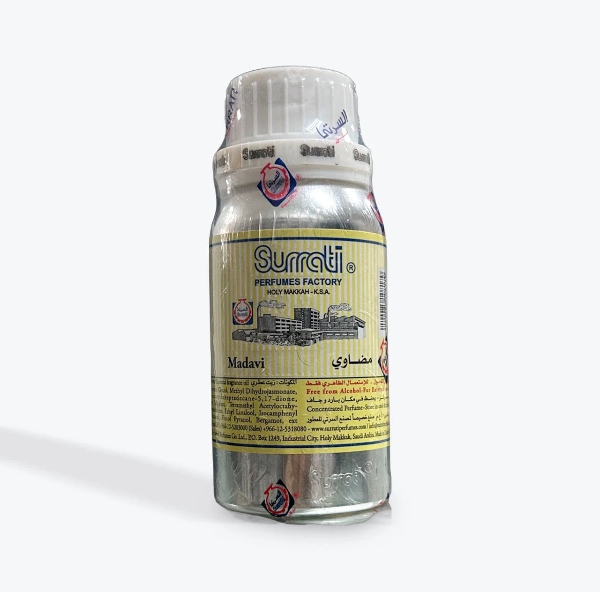 Surrati Madavi Concentrated Perfume Oil 100gm | Unisex Oil مضاوي￼