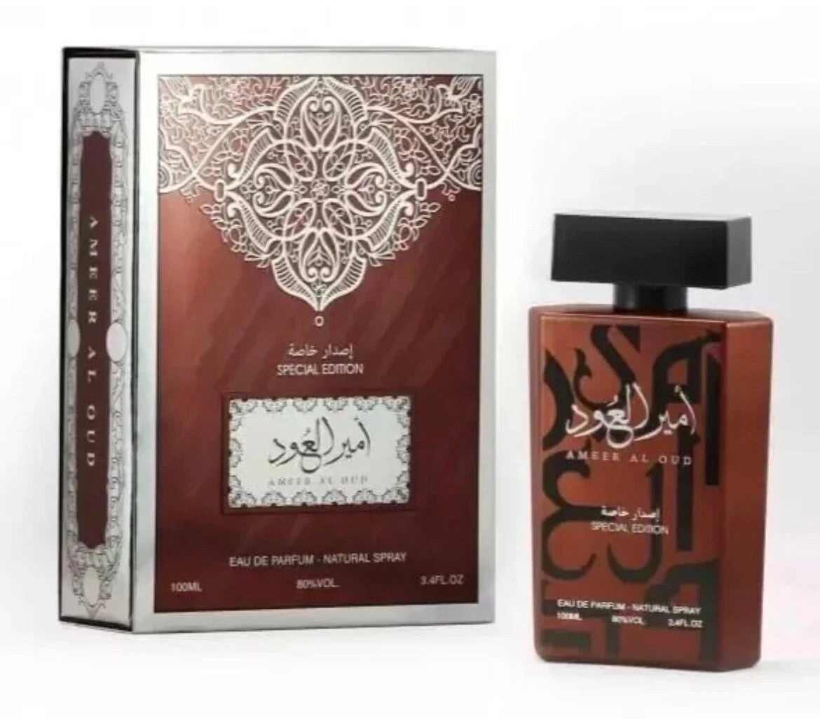 Almas Perfumes Ameer Al Oud Special Edition EDP 3.4 Fl Oz | Unisex Spray